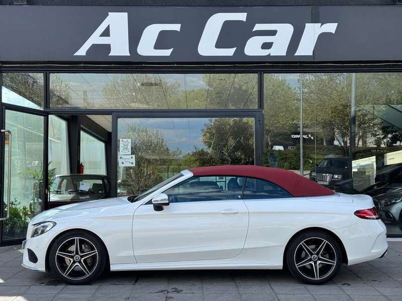 Blanco Usado 2017 Mercedes C200 Descapotable | 29.900 € (Precio justo) - Imagen 1/4