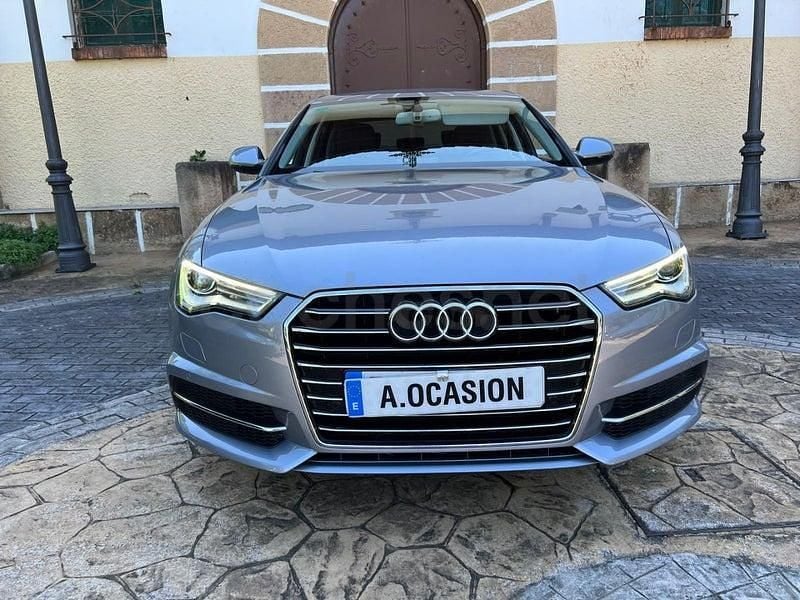 Usado Audi A6 S-Line 190 CV (139 kW) 2015 Gris / plata Berlina