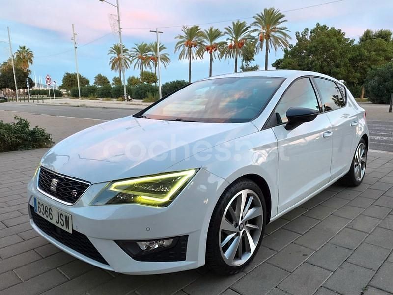 Blanco Usado 2016 Seat Leon FR Berlina | 13.990 € (Precio justo) - Imagen 1/4