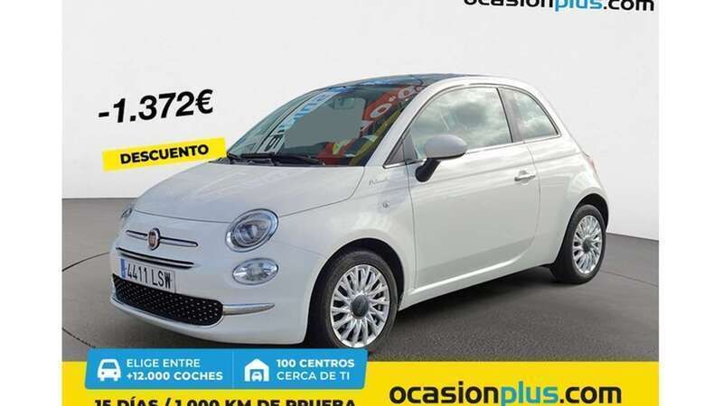 Blanco Usado 2021 Fiat 500 Dolcevita Utilitario | 8455 € (Super precio) - Imagen 1/4