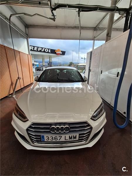 Usado Audi A5 Sportback 190 CV (139 kW) 2017 Blanco Utilitario