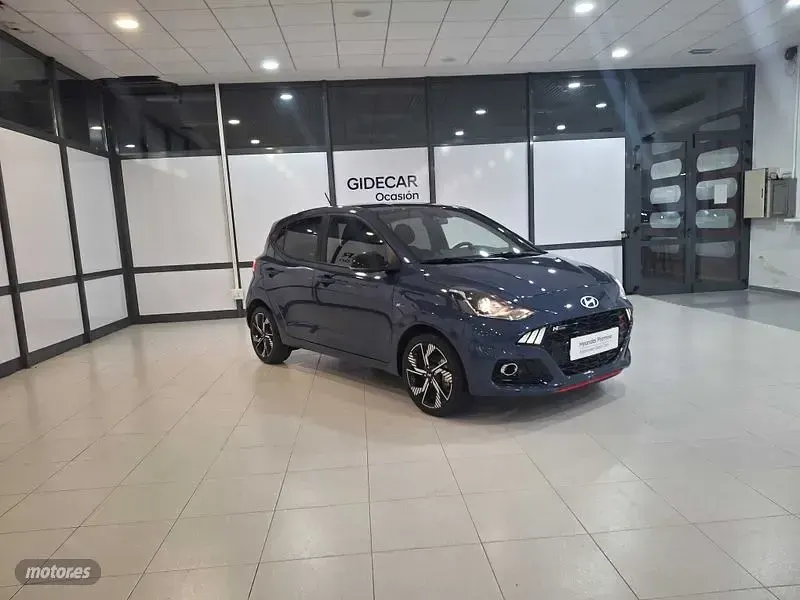 Nuevo Hyundai i10 N Line 2026 Azul Utilitario