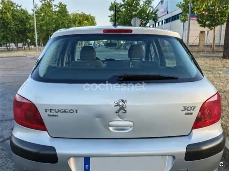 Usado Peugeot 307 110 CV (80 kW) 2003 Gris / plata Berlina