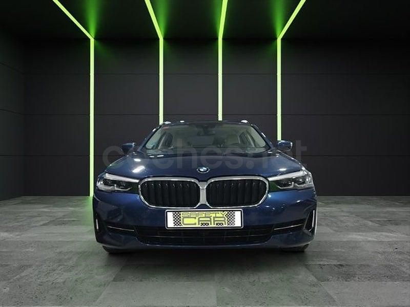 Usado BMW 520 190 CV (139 kW) 2021 Azul Familiar
