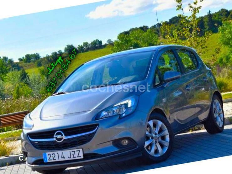 Gris / plata Usado 2017 Opel Corsa Selective Berlina | 5740 € (Super precio) - Imagen 1/4