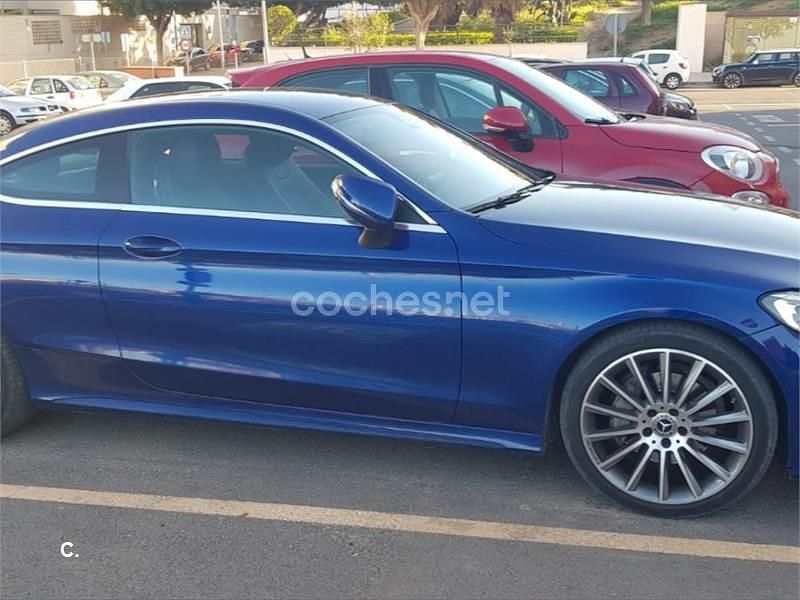 Azul Usado 2019 Mercedes C220 Coupe | 29.000 € (Buen precio) - Imagen 1/4