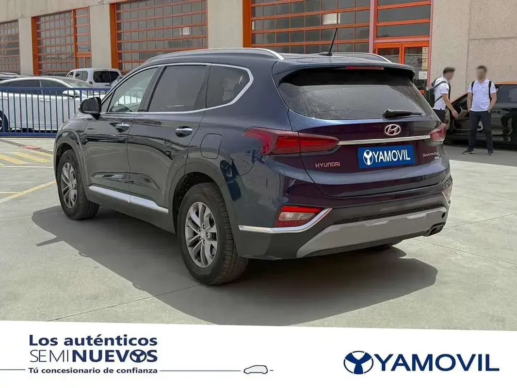Usado Hyundai Santa Fe 185 CV (136 kW) 2019 Azul SUV