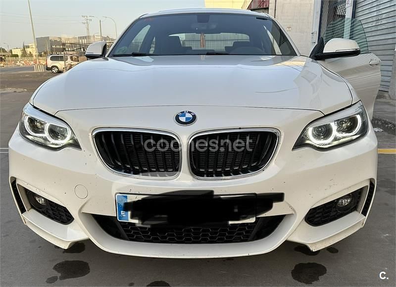 Usado BMW 218 M Sport 150 HP (110 kW) 2017 Branco Coupé
