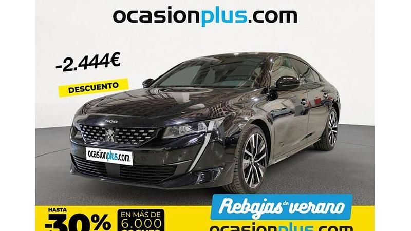 Negro Usado 2023 Peugeot 508 GT Berlina | 24.446 € (Precio justo) - Imagen 1/3