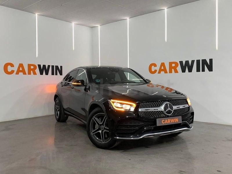 Usado Mercedes GLC220 194 CV (142 kW) 2020 Negro Coupe
