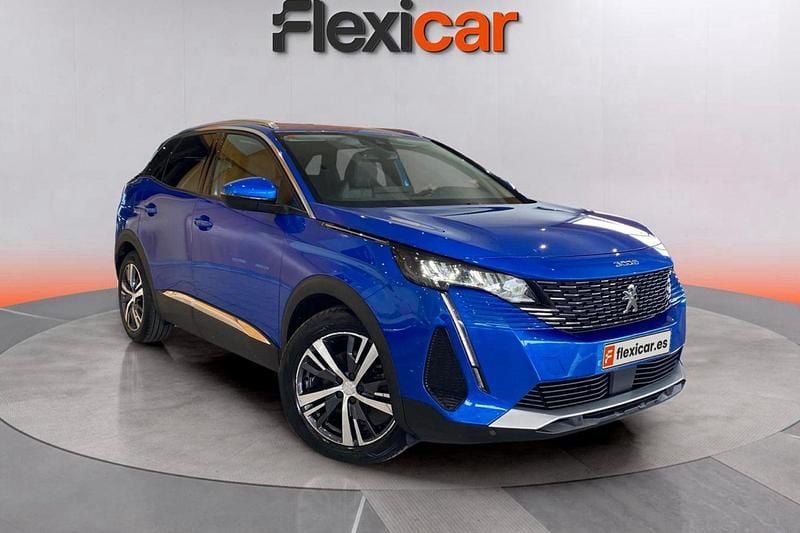 Azul Usado 2021 Peugeot 3008 Allure SUV | 12.990 € (Buen precio) - Imagen 1/4