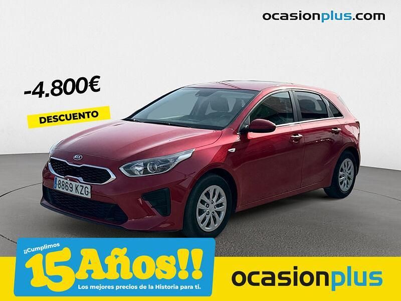 Rojo Usado 2019 Kia Ceed Berlina | 13.500 € (Buen precio) - Imagen 1/4