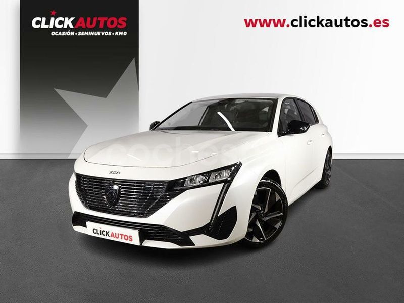 Blanco Usado 2022 Peugeot 308 Allure Berlina | 16.900 € (Precio justo) - Imagen 1/4