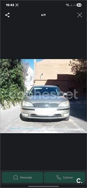 Beige Usado 2005 Ford Mondeo Futura Berlina | 4000 € - Imagen 1/4