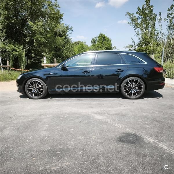 Usado Audi A4 S-Line 190 CV (139 kW) 2016 Negro Familiar