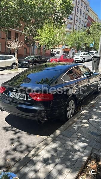 Usado Audi A5 Sportback 211 CV (155 kW) 2010 Negro Utilitario