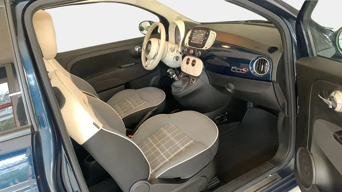 Usado Fiat 500 Connect 71 CV (52 kW) 2020 Azul Descapotable