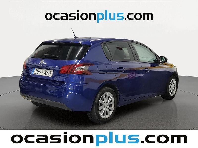 Usado Peugeot 308 Style 130 CV (95 kW) 2018 Azul