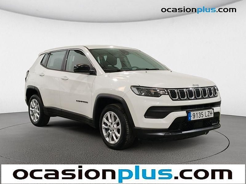 Usado Jeep Compass Longitude 131 CV (96 kW) 2022 Negro SUV