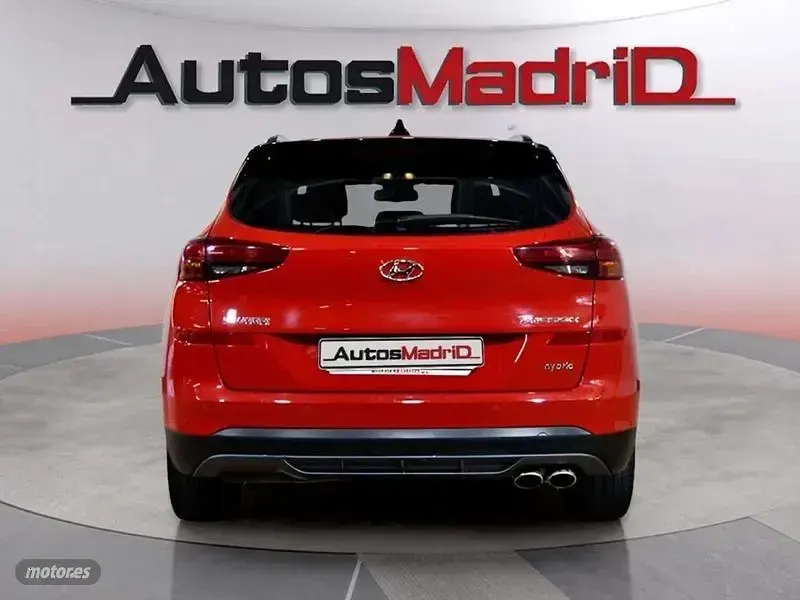 Usado Hyundai Tucson N Line 136 CV (100 kW) 2020 Rojo SUV