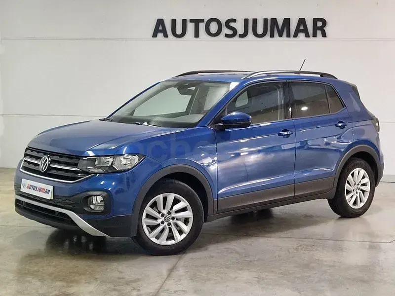 Usado VW T-Cross Advance 110 CV (80 kW) 2022 Azul SUV
