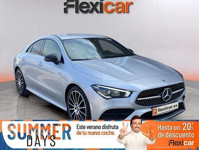 Gris / plata Usado 2021 Mercedes CLA200 Berlina | 33.790 € (Precio justo) - Imagen 1/4