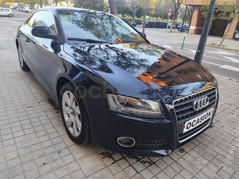 Usado Audi A5 240 CV (176 kW) 2010 Azul Coupe