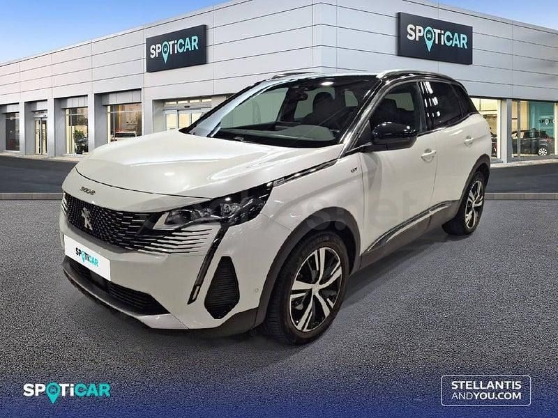 Usado Peugeot 3008 GT 130 CV (95 kW) 2021 Blanco SUV