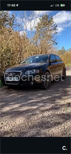 Usado Audi A3 Attraction 140 CV (102 kW) 2006 Negro Utilitario