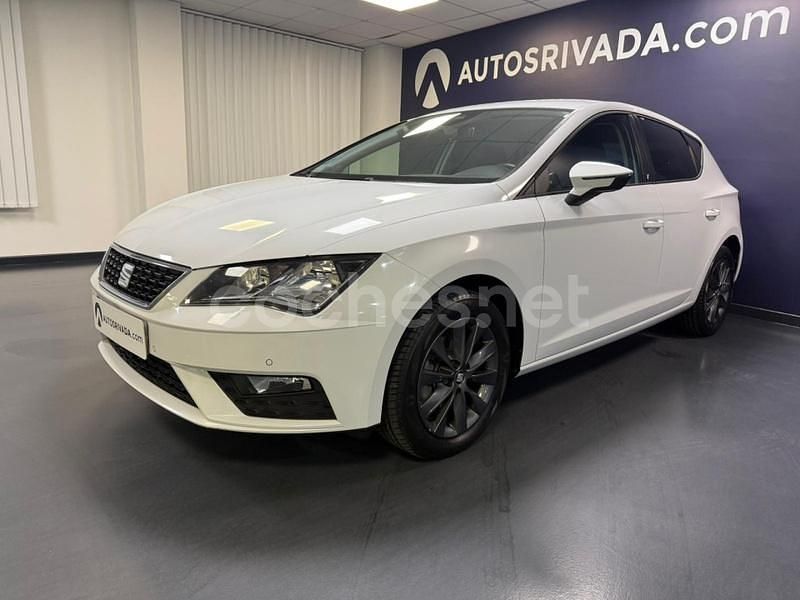 Usado Seat Leon Style 115 CV (84 kW) 2020 Blanco Berlina