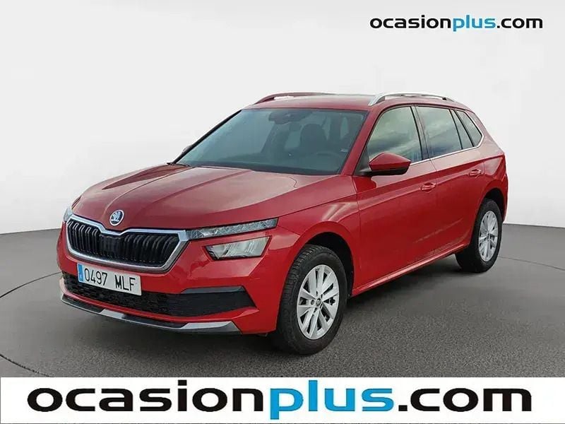 Rojo Usado 2023 Skoda Kamiq Ambition SUV | 18.110 € (Super precio) - Imagen 1/4