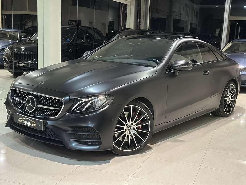 Negro Usado 2017 Mercedes E300 Coupe | 38.900 € (Precio justo) - Imagen 1/4