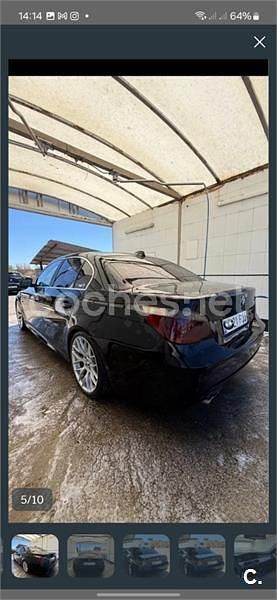 Usado BMW 530 193 CV (141 kW) 2003 Negro Berlina