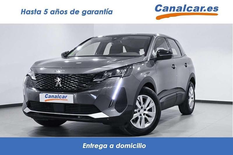 Usado Peugeot 3008 Active 120 CV (88 kW) 2022 Plateado Monovolumen