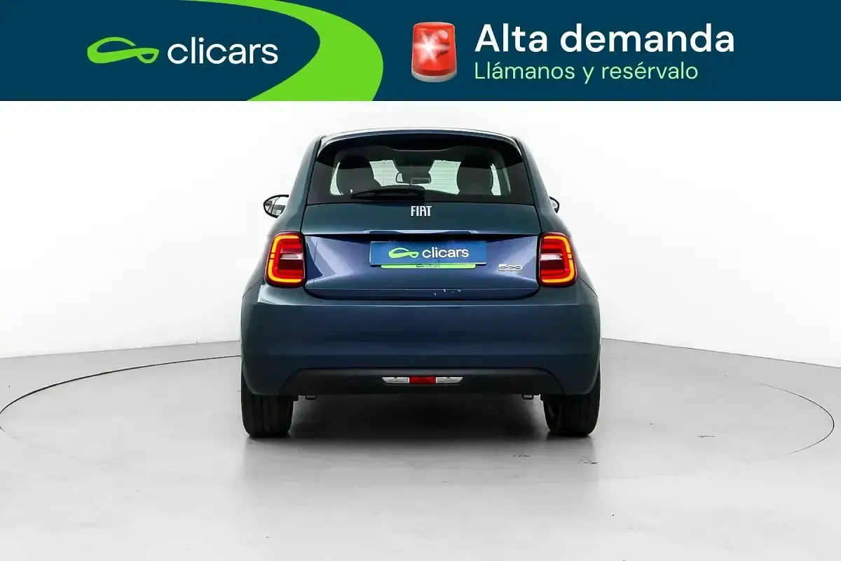 Usado Fiat 500e Icon 86 kW (118 CV) 2022 Azul Utilitario
