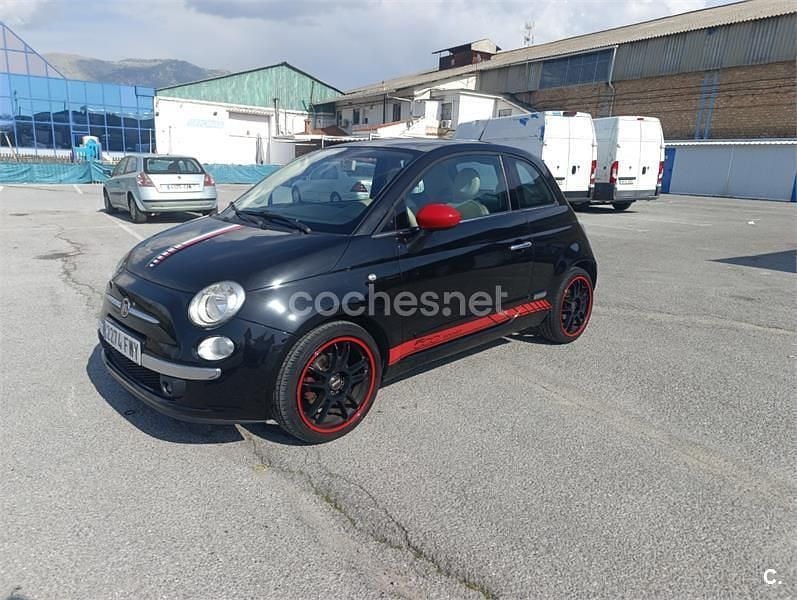 Usado Fiat 500 Sport 100 CV (73 kW) 2007 Negro Berlina