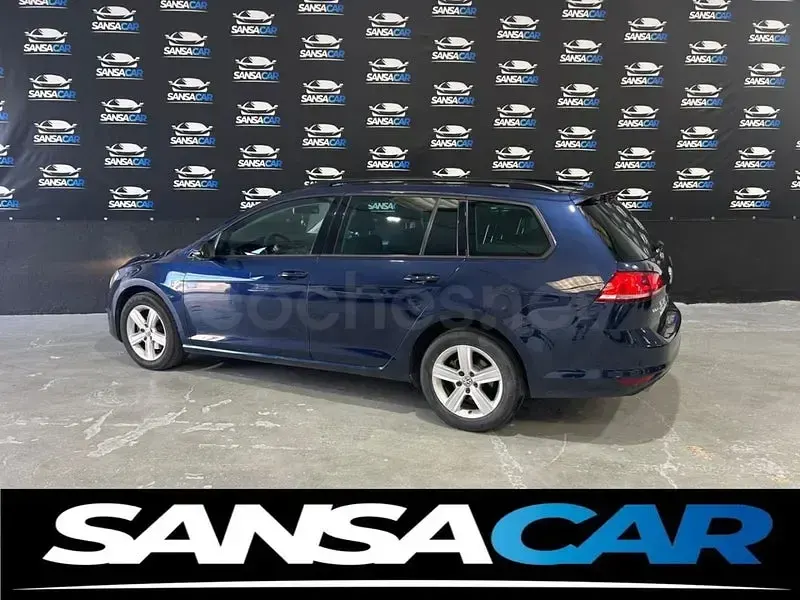 Usado VW Golf VII Edition 110 CV (80 kW) 2016 Azul Familiar