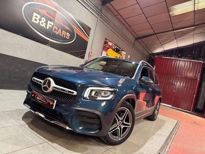 Usado Mercedes GLB200 150 CV (110 kW) 2020 Azul SUV