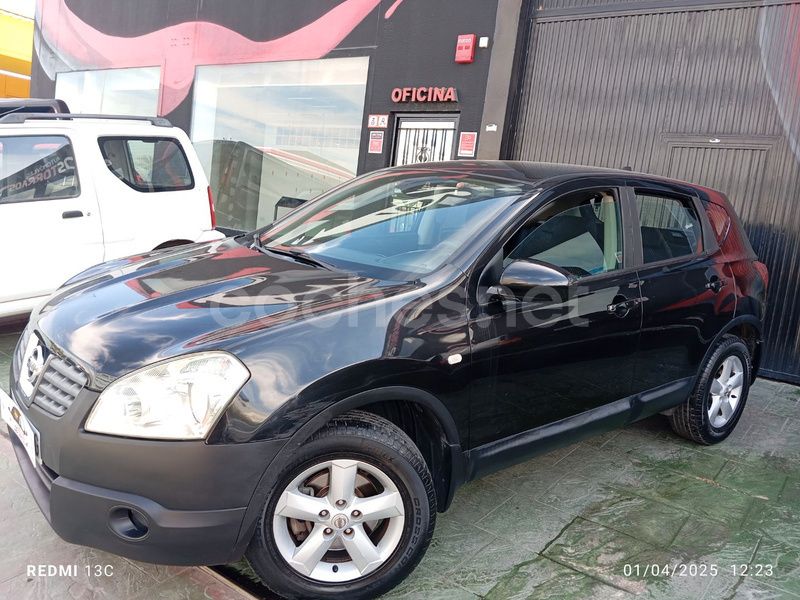 Negro Usado 2007 Nissan Qashqai Acenta SUV | 5999 € (Precio justo) - Imagen 1/4
