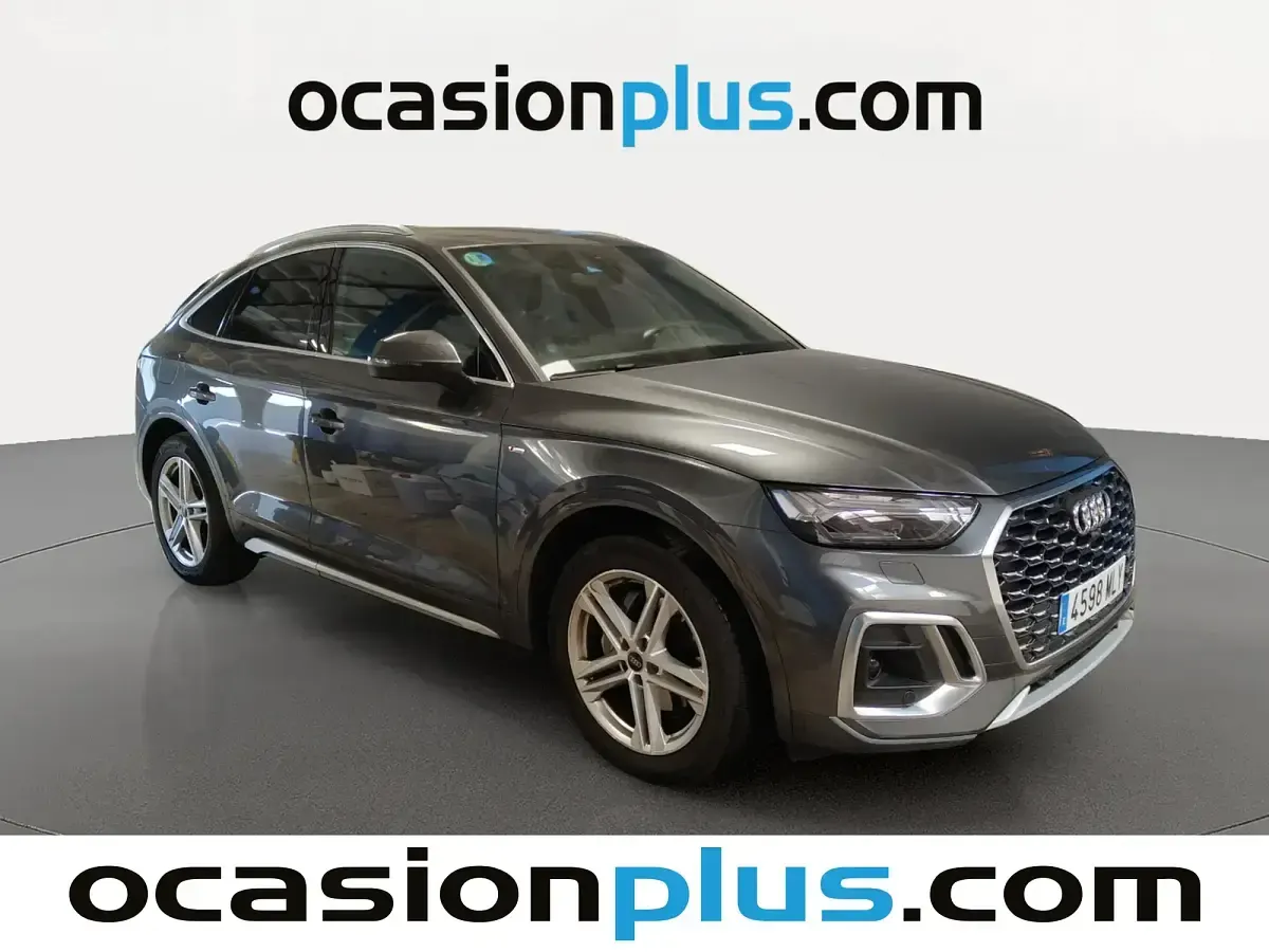 Usado Audi Q5 S-Line 163 CV (119 kW) 2023 Gris SUV