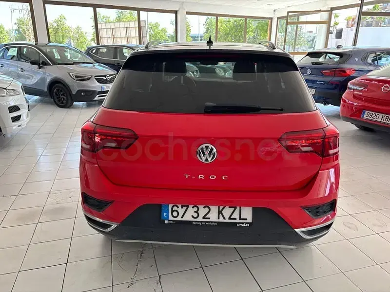 Usado VW T-Roc Edition 115 CV (84 kW) 2019 Rojo SUV