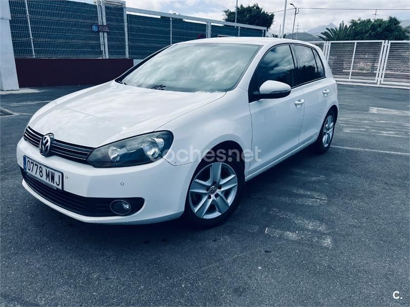 Blanco Usado 2009 VW Golf VI Highline Berlina | 6990 € (Super precio) - Imagen 1/4