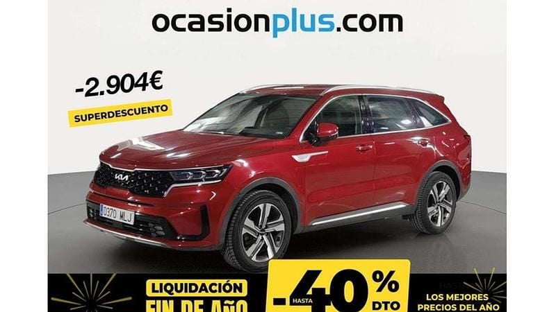 Rojo Usado 2023 Kia Sorento SUV | 29.046 € (Buen precio) - Imagen 1/4