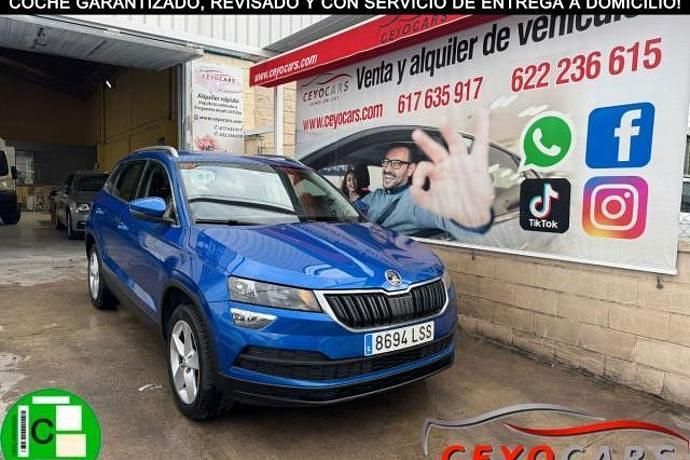 Usado Skoda Karoq Ambition 116 CV (85 kW) 2021 Azul SUV