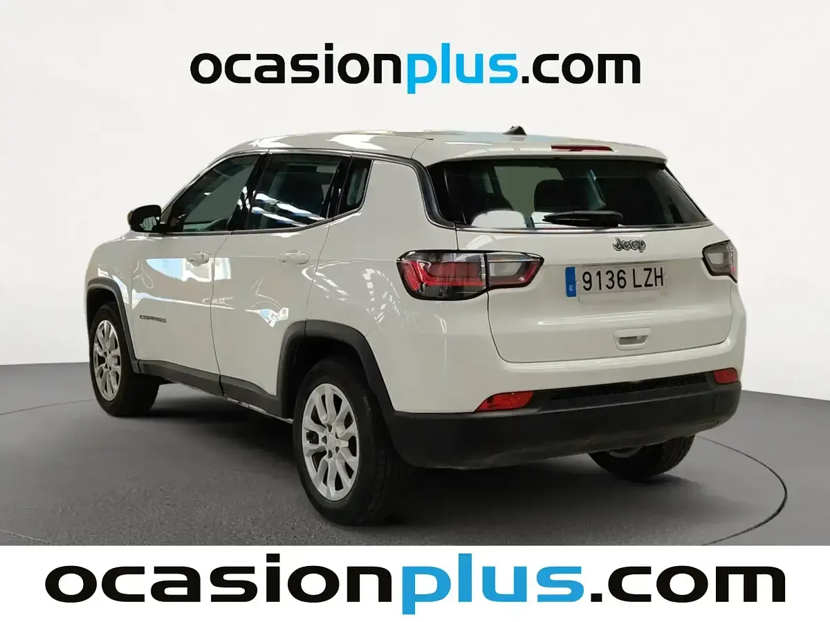 Usado Jeep Compass Longitude 130 CV (95 kW) 2022 Negro SUV