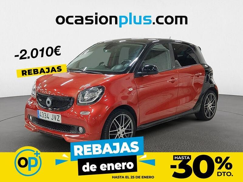Usado Smart ForFour Brabus 109 CV (80 kW) 2017 Rojo Utilitario