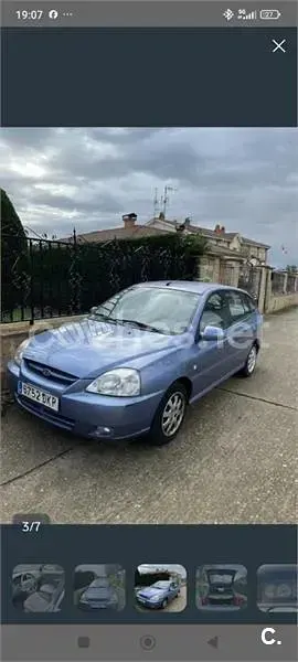 Usado Kia Rio 97 CV (71 kW) 2005 Azul Berlina