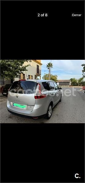 Usado Renault Grand Scénic III Dynamique 110 CV (80 kW) 2012 Gris / plata Monovolumen