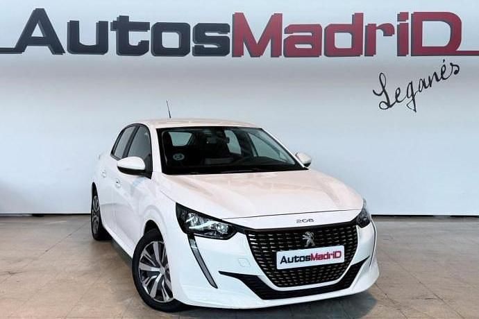 Blanco Usado 2020 Peugeot 208 Active Utilitario | 9490 € (Buen precio) - Imagen 1/4