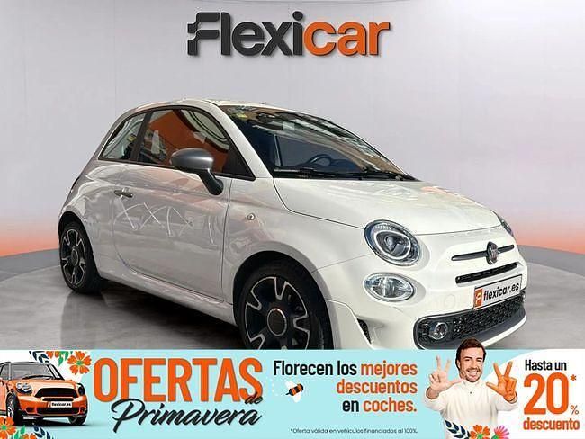 Usado Fiat 500 Lounge 105 CV (77 kW) 2018 Beige Utilitario